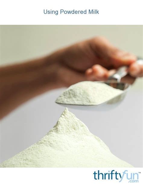 Milk fat, or the fat content of milk, is the proportion of milk made up by butterfat. Using Powdered Milk (With images) | Milk powder recipe ...