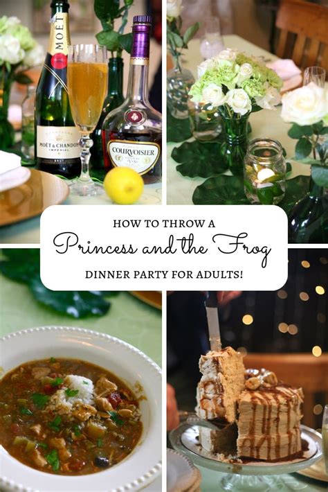 Choose one of these 20 best party themes for adults and your next party will go from average to exceedingly fun and memorable for all who attend. Disney Dinners: Princess and the Frog | Disney dinner ...