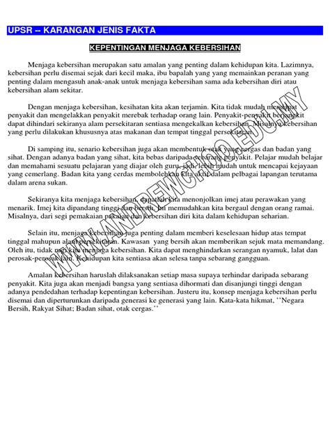 Oleh itu, menjadi kewajipan setiap orang memastikan amalan menjaga kesihatan diri dipraktikkan dengan sebaik mungkin. UPRA-KARANGAN-FAKTA-KEPENTINGAN-MENJAGA-KEBERSIHAN.pdf