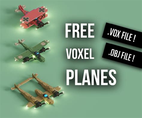 Rotate | share save clear. Voxel Plane assets by maxparata