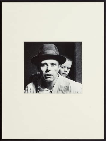 Joseph Beuys and child, 1967 by Liselotte Strelow on artnet