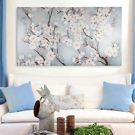 Let me know what you think of the design and i hope you all have a great week! Ivory Cherry Blossoms Canvas Art Print | Kirklands ...