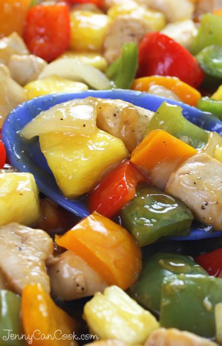 When it comes to saturated fat. Homemade Sweet & Sour Chicken Recipe | Jenny Can Cook ...
