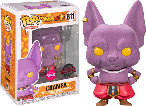 Funko pop dragon ball 865. Funko Pop! Dragon Ball Super - Champa Flocked #811 | The ...