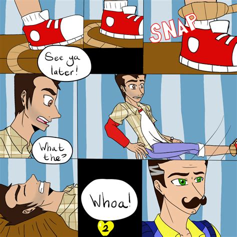 Caught! (Hello Neighbor Comic, Page 2) by RomanosGirl666 on DeviantArt