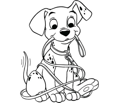 Coloring pages are fun for children of all ages and are a great educational tool that helps children develop fine motor skills. Dalmatian Dog Coloring Page at GetColorings.com | Free ...