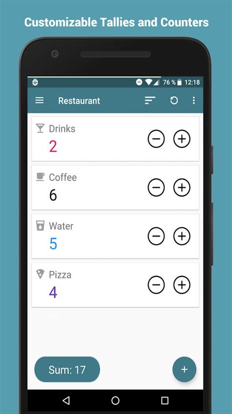 My tally counter is a small, simple, very easy to use application specially designed to count anything. Tally Counter - Android Apps on Google Play