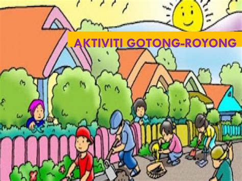 Istilah gotong royong berasal dari bahasa jawa, gotong berarti pikul atau angkat dan royong selain itu, gotong royong adalah adat istiadat tolong menolong antara warga dalam berbagai macam aktivitas. Gambar Gotong Royong Di Sekolah / Aktiviti Gotong Royong ...