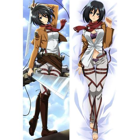 Spoilers in the caption so drop a like and avoid reading the caption! Attack on Titan Mikasa Ackerman Hugging Body Pillow Case ...