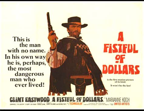 The term was used by american critics and those in other countries because most of these westerns. Fistful of Dollars (continued) | Clint eastwood, Spaghetti ...