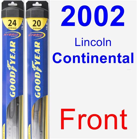 The 2014 toyota 4runner is among the last of its kind: Front Wiper Blade Pack for 2002 Lincoln Continental ...