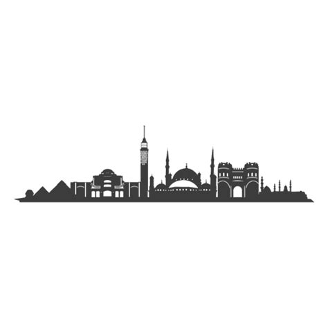 Cairo skyline silhouette #AD , #Paid, #Sponsored, #silhouette, #skyline, #Cairo | Skyline ...