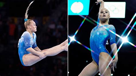 Angelina melnikova (rus) talks to the media after qualifications at the 2019 world championships in stuttgart. Angelina Melnikova hair malfunction gymnastics world ...