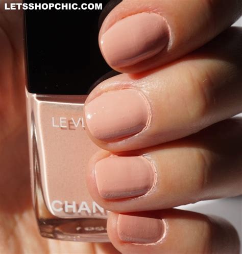 I think it`s not haram because it`s clear. Chanel Le Vernis Nail Polish 769 Égérie - Let's Shop Chic