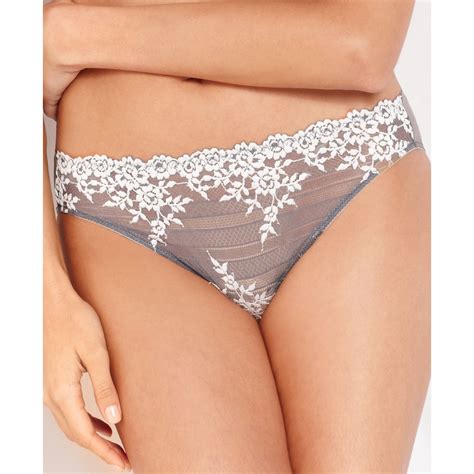 Online shopping a variety of best women white cotton panties at dhgate.com. Wacoal Panties in White (Platinum Combo) | Lyst