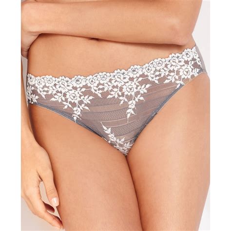 You will find a high quality cotton panty white at an. Wacoal Panties in White (Platinum Combo) | Lyst