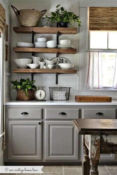 There's a reason why open shelving in kitchen design is so popular: 65 Ideas Of Using Open Kitchen Wall Shelves - Shelterness