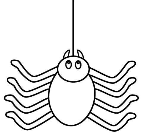 First, give each child his or her own pencil and a white sheet of construction paper. Spiders For Kids - Coloring Home