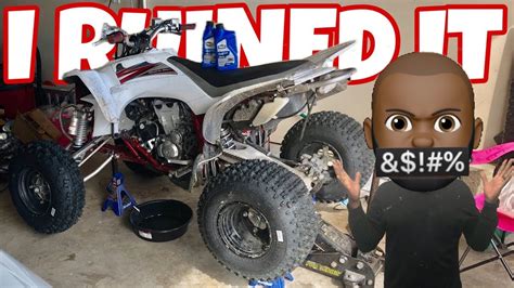 We did not find results for: RUINED MY YAMAHA YFZ QUAD TRYING TO CHANGE MY OIL *MUST ...