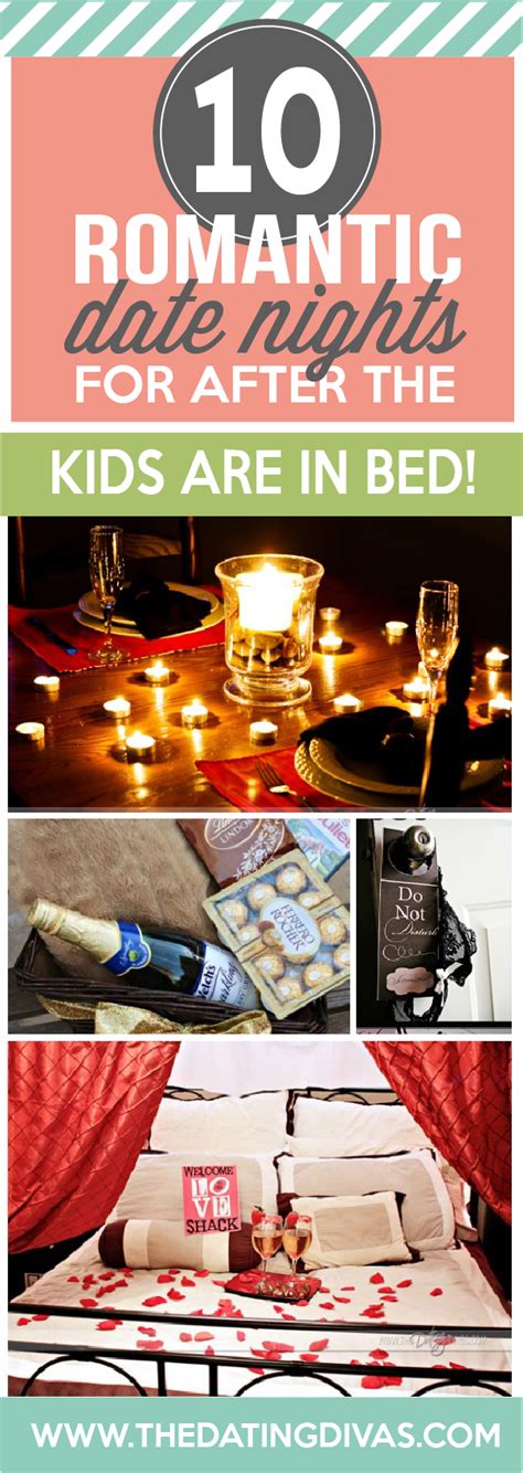 For when staying in sounds better than going out sometimes, you just don't have the ability, time, or money to go out. 45 At Home Date Night Ideas for AFTER the Kids are in Bed!