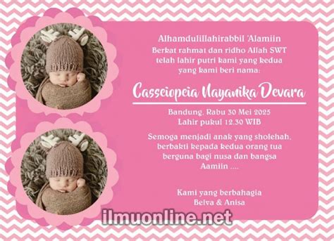 Download vektor desain kartu ucapan tasyakuran nama anak format coreldraw ( cdr ) disini cari v ektor corel draw gratis lainnya. Download Desain Kartu Ucapan Kelahiran Bayi CDR - Ilmu Online