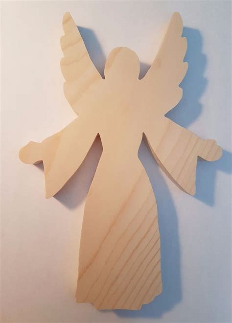 Weitere ideen zu dekupiersäge vorlagen, vorlagen, basteln mit holz. Engel C aus Holz, natur. Traditioneller Christbaumschmuck ...