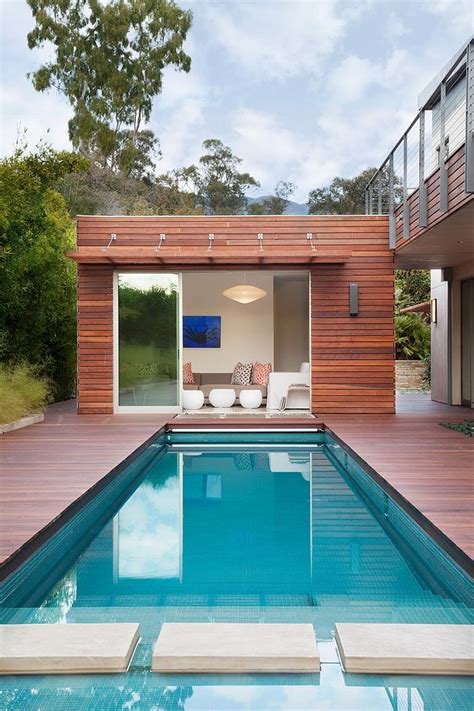 All the pool house design you can apply to your home. 25 Pool House Designs To Complete Your Dream Backyard Retreat