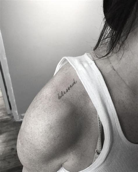 Every tattoo design is meaningful and has a background story, generally directly related to the chicanx culture. Meaningful word wrist tattoo | Small shoulder tattoos ...