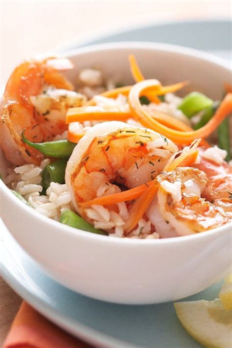 Chop each cooked shrimp into four pieces. Diabetic Meal With Shrimp / 10 Healthy Dinner Recipes for ...