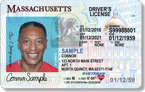 A physical driving license, as a legitimate. Veteran's indicator on driver's license or ID card | Mass.gov