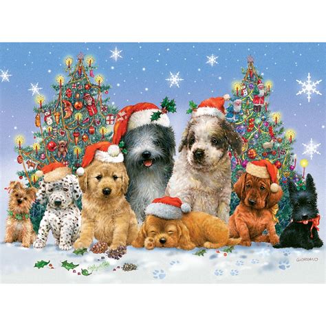 Find great deals on ebay for christmas piece jigsaw puzzle. Canine Christmas 1000 Piece Jigsaw Puzzle | Bits and Pieces