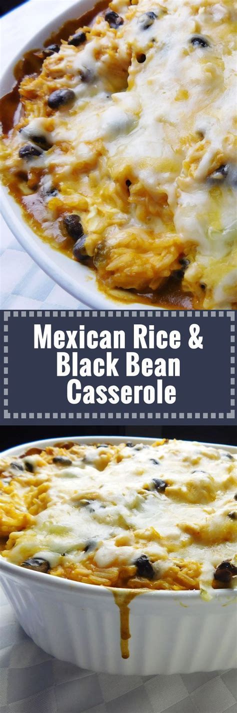 Only a few minutes of prep work and the oven does the rest! Mexican Rice and Black Bean Casserole. The flavors in this ...