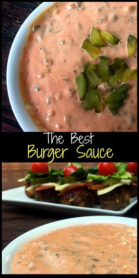 Whip up this simple peanut sauce recipe in just 10 minutes. Burger Sauce | Recipe (With images) | Best burger sauce ...