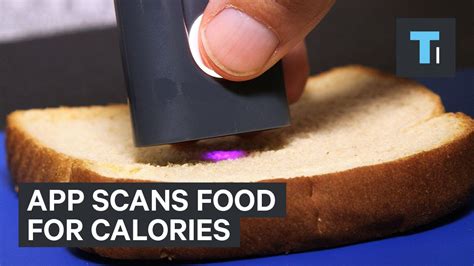 You can take a picture of when you eat the right foods, weight loss comes much easier and you don't have to. App scans food for calories - YouTube