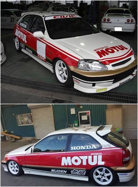 Honda civic ek9 rocket bunny itasha livery gta5 mods com. ca 1987 Mugen Motul Civic Si Race Car livery on EK9 Honda ...