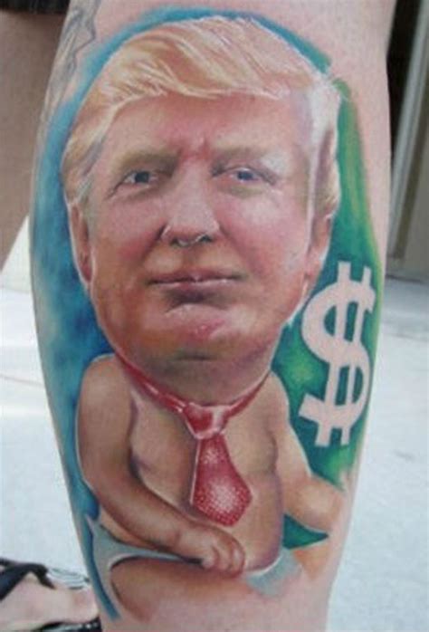 What does donald trump look like? Someone Got A Donald Trump Tattoo and it's EPIC