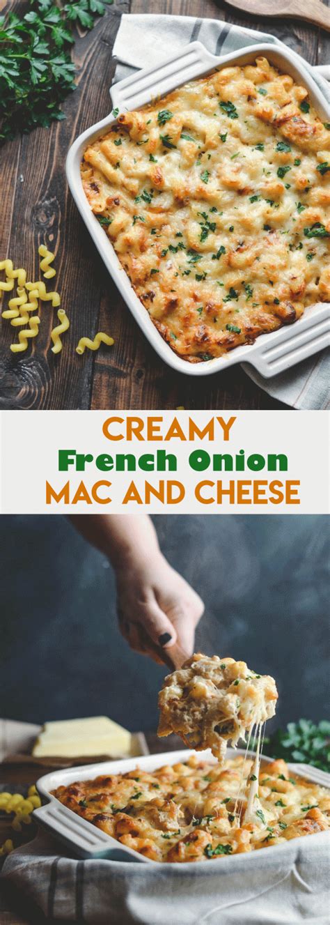 Sharing the best french onion dip recipe is the kind and considerate thing to do. Creamy French Onion Mac and Cheese | Recipe | Mac, cheese ...