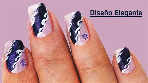 Solo aplica brillo a la capa superior en la mitad de la uña y recarga el brillo el el borde de la uña para obtener ese degrade como. Fotos o Imagenes de Uñas Decoradas, Manicure, Decoraciones de Uñas Diseño Elegante Paso a Paso ...