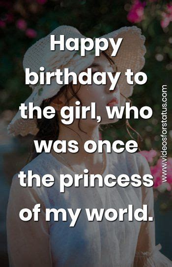 Enjoy reading and share 11 famous quotes about ex girlfriend birthday with everyone. Happy Birthday wishes for Ex Girlfriend emotional heart ...