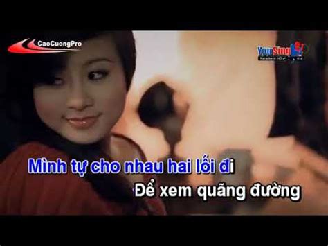 Yeu lai tu dau 1. Yeu Lai Tu Dau Karaoke Khac Viet - YouTube