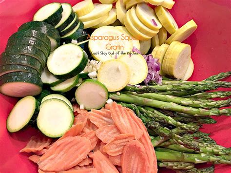 Check spelling or type a new query. Asparagus Squash Gratin - Can't Stay Out of the Kitchen