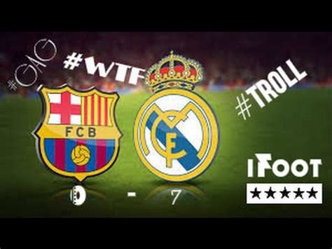 Real madrid vs barcelona 7 0 full match goals & highlights most watched football match #realmadridvsbarcelona. GAG : REAL MADRID vs FC BARCELONA 7 - 0 2015 - 2016 - YouTube