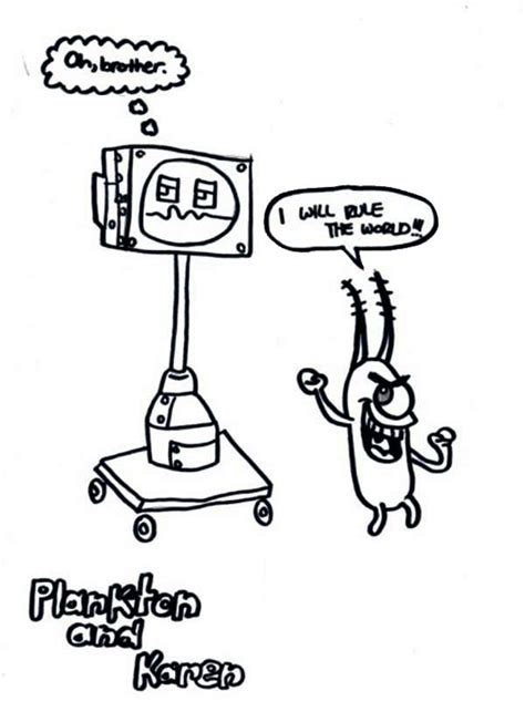 From general topics to more of what you would expect to find here, yoand.biz has it all. Plankton and Karen Coloring Page - NetArt