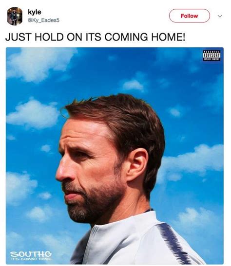 England fans have been sharing amusing pictures of gareth southgate's waistcoat with it's coming gareth southgate's trademark look has sparked a 35 per cent rise in waistcoat sales at marks and. Its Coming Home Meme - Photos Idea