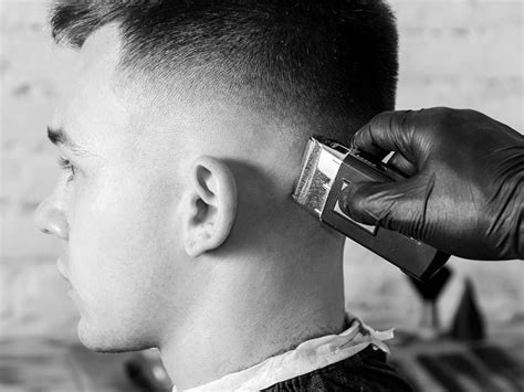 A low fade hair cut is one of the hottest trending hair cuts available now. Barbers R Us - Full Service Barber Shop