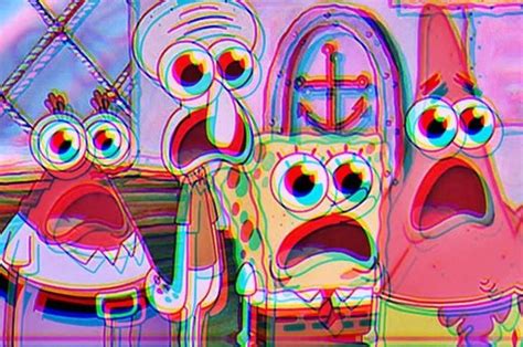 This is a wikia page i created for the meme god. #Trippy Spongebob | Trippy | Pinterest | Psychedelic, Acid ...