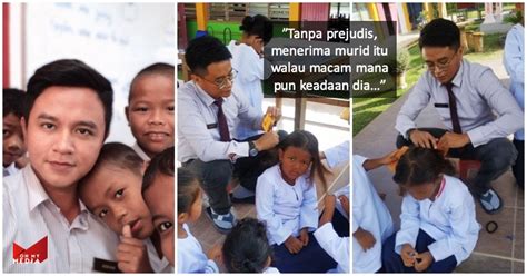 Cara gunting rambut budak lelaki 2021. Cabaran pendidik di pedalaman, guru lelaki gigih sikat ...