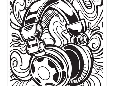 Use bright colors to color these representations of street art, or even fluorescent markers! graffiti: Street Art Graffiti Coloring Pages For Adults