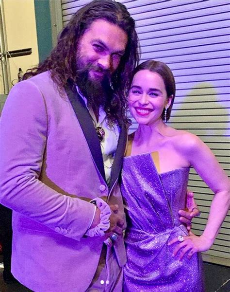 Emotional jason momoa opens up about almost losing emilia clarke to brain aneurysms. Pin by Nicole Cook on TV Shows | Emilia clarke jason momoa ...