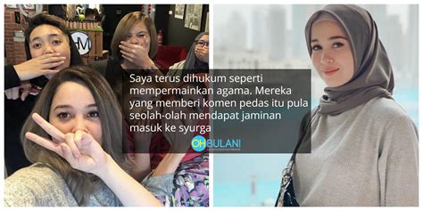 Namun emma masih mengekalkan tudungnya walaupun menerima kutukan. Emma Maembong Sah Buka Tudung